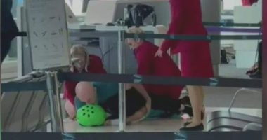 Dramatic citizen's arrest unfolds at Brisbane Airport