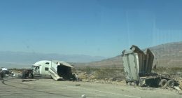 Driver killed after truck hits historic building in Death Valley National Park