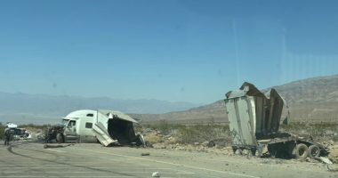Driver killed after truck hits historic building in Death Valley National Park