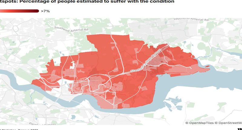 England's asthma hotspots revealed - so is YOUR neighbourhood one of them?
