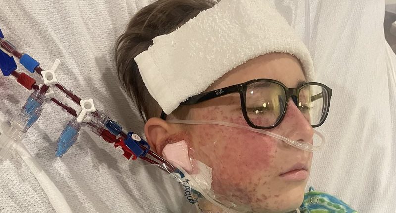 Fears of cover-up as boy, 9, left fighting for life with organ failure after eating tainted 'health' food