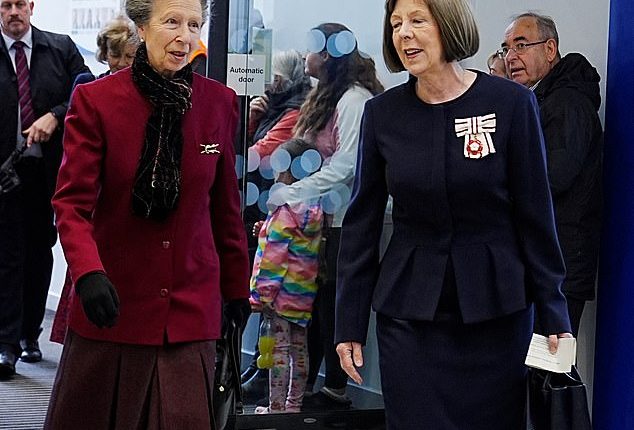 Anne, 74, headed to the Royal Liverpool University Hospital on Tuesday where she met nurses, consultants and paramedics, as well as representatives from Merseyside Fire and Rescue Service and the football club, after 47 people were injured on Water Street on Monday