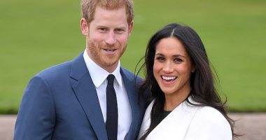 Prince Harry and Meghan Markle celebrate seven years of marriage this month. They are pictured in November 2017 at an official photocall to announce their engagement