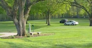Golfer in ICU after being hit at 5th hole by person 'driving erratically'