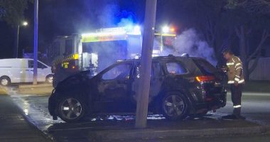 Gunman on the run after truck driver hospitalised in Sydney
