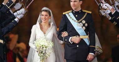 Queen Letizia and King Felipe VI of Spain are celebrating their 21st wedding anniversary today