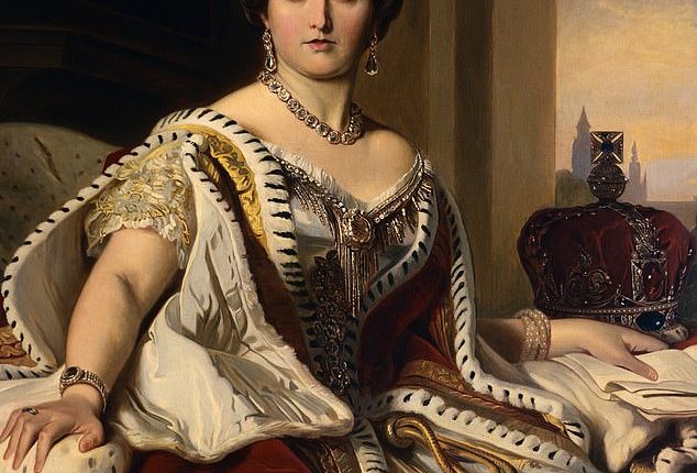 Queen Victoria's official portrait. Victoria was born in Kensington Palace on May 24 1819