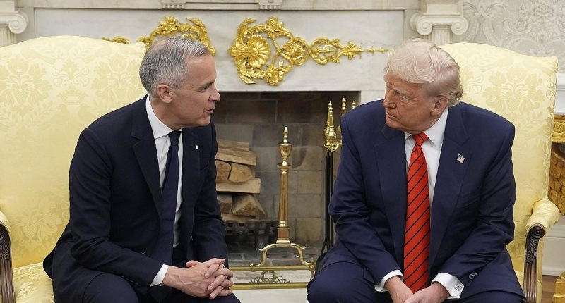 How Trump's body language showed dominance over Carney