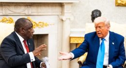 Inside Trump's Oval Office Meeting with South Africa's President