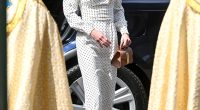 Princess Catherine of Wales donned a pair of earrings that once belonged Diana, Princess of Wales at today’s VE Day service