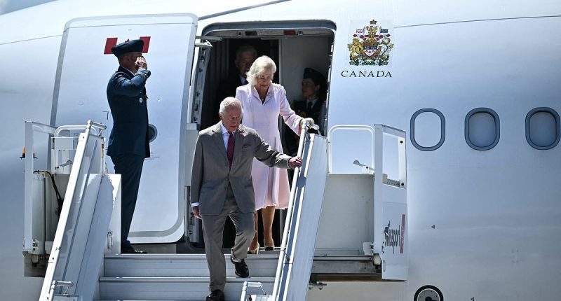King Charles and Queen Camilla touch down in Ottawa ahead of formally opening parliament