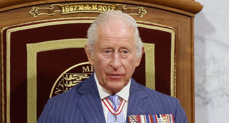 King Charles sends vital message to Trump in his 'Speech from the Throne' at Canada's opening of parliament, writes REBECCA ENGLISH