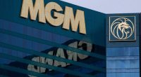 FILE - The exterior of the MGM Grand hotel-casino is pictured on Sept. 20, 2023, in Las Vegas. The Las Vegas hotel workers union reached a deal with MGM Resorts International, the largest employer on the Las Vegas Strip, on the heels of its breakthrough agreement with Caesars Entertainment. The Culinary Workers Union announced the tentative 5-year agreement Thursday, Nov. 9 (AP Photo/Ty ONeil, File)