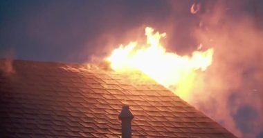 Lightning strike causes building fire in Oklahoma City