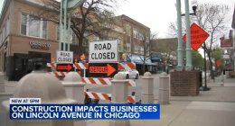 Lincoln Avenue construction in heart of square impacts businesses, spurs conversation for more pedestrian-only areas