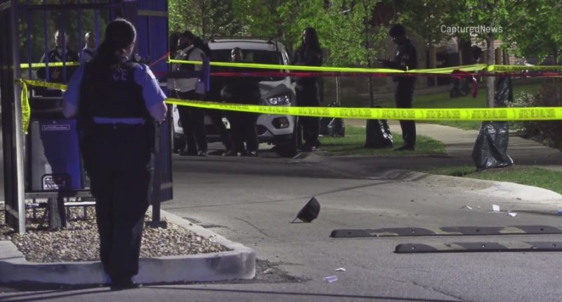 Man killed after 5 gunmen open fire near Chicago college campus
