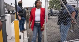 McIver ‘slammed her forearms’ into immigration officers: Charging docs