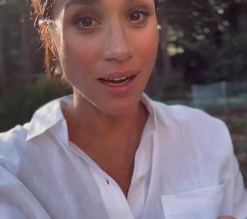 Meghan Markle has given fans a rare glimpse of her and Prince Harry's rescue beagle Mamma Mia as she continues to promote her lifestyle brand As Ever amid uncertainty over its future