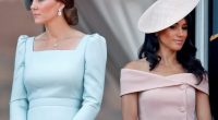 Kate Middleton and Meghan Markle (pictured at Trooping the Colour in 2018) have never shared a warm relationship with each other