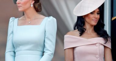 Kate Middleton and Meghan Markle (pictured at Trooping the Colour in 2018) have never shared a warm relationship with each other