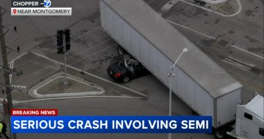 Montgomery crash involving semi truck kills Jason Messick of Oswego at Route 31, Caterpillar Drive: police