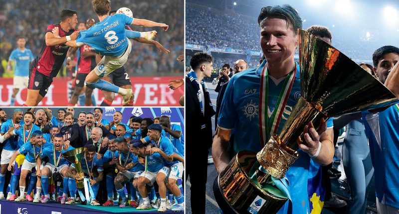 Naples bows down at the feet of Scott McTominay: the talisman who made their Scudetto dream come true