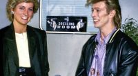 Denis O'Regan captured a smiling Diana and an equally ecstatic David Bowie during the pop star's 1987 Wembley concert. The image was buried for nearly 40 years for a remarkable reason