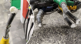 Petrol station hit with bizarre expanding foam act of sabotage
