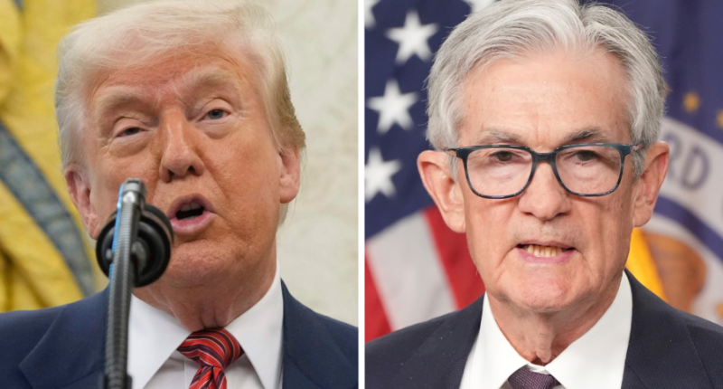 Powell meets with Trump as president bashes Fed over interest rates