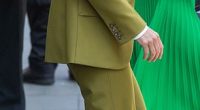 The Princess of Wales made a sartorial statement as she arrived at the British Fashion Council in London to present the Queen Elizabeth II Award for British Design