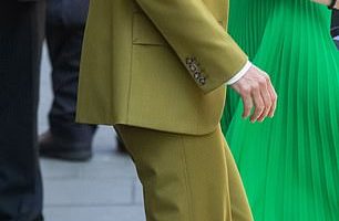 The Princess of Wales made a sartorial statement as she arrived at the British Fashion Council in London to present the Queen Elizabeth II Award for British Design