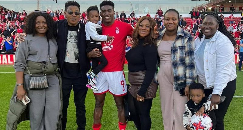 Premier League striker in an induced coma: Devout Christian Taiwo Awoniyi rose from poverty in Nigeria alongside childhood sweetheart - but now has family praying for him after smashing into a goalpost