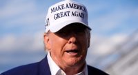 President Donald Trump says Russian leader Vladimir Putin 'has gone absolutely CRAZY!'
