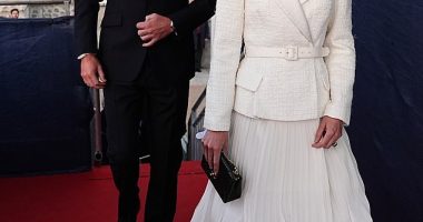 The Princess of Wales turned heads  as she stepped out in a glamorous pure white Self Portrait blazer dress