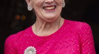 Queen Margrethe of Denmark (seen in May, 2024) remains in hospital but is in 'good spirits', the palace has revealed