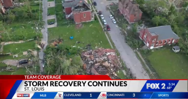 Recovery efforts continue in St. Louis after widespread tornado damage