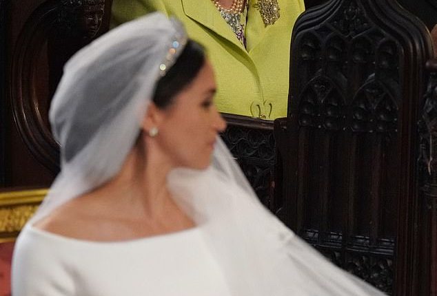 Meghan Markle's 16ft Givenchy veil was deemed inappropriate as she was a divorcee