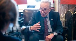 Schumer places hold on DOJ political nominees over Qatari jet gift to Trump