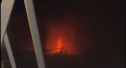 Ship carrying aid to Gaza is 'attacked by drones' off Mediterranean island sparking onboard inferno amid race to rescue 30 activists from sinking vessel