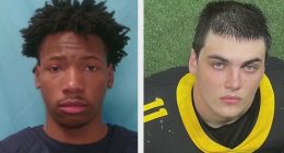 Karmelo Anthony and Austin Metcalf are pictured.