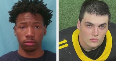 Karmelo Anthony and Austin Metcalf are pictured.