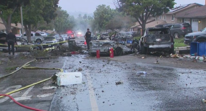 Small plane crashes into San Diego neighborhood