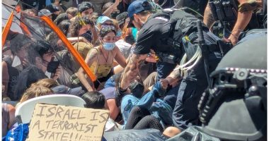 Students sue University of Texas, Abbott over protest arrests