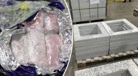 Sydney man charged after 215kg of meth allegedly imported inside tiles