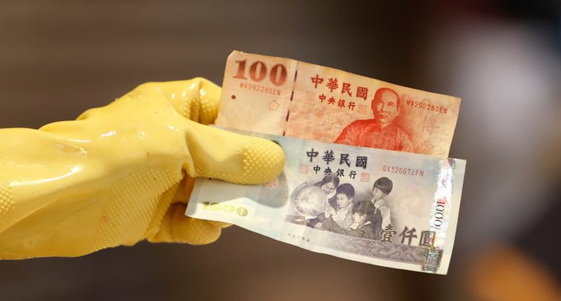 Taiwan dollar eases after historic surge as officials deny currency talks with U.S.