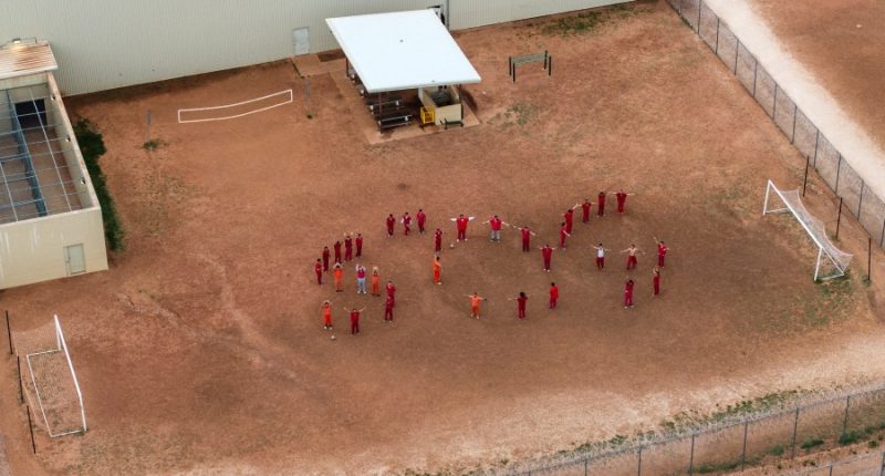 Texas detainees fearing deportation to El Salvador signal SOS