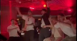 The Tottenham party goes on! Spurs stars continue to celebrate Europa League triumph in Mayfair nightclub before Friday's trophy parade