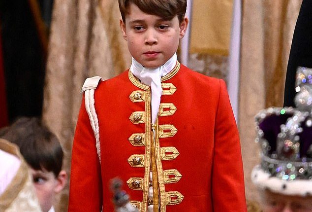 Prince George made history at King Charles's coronation in his role as Page of Honour