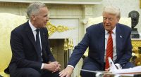 The body language behind how Trump dominated 'nervous' and 'weak' Mark Carney while taunting him about Canada could becoming 51st state