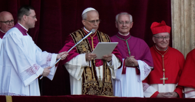 Trump celebrates election of first American pope